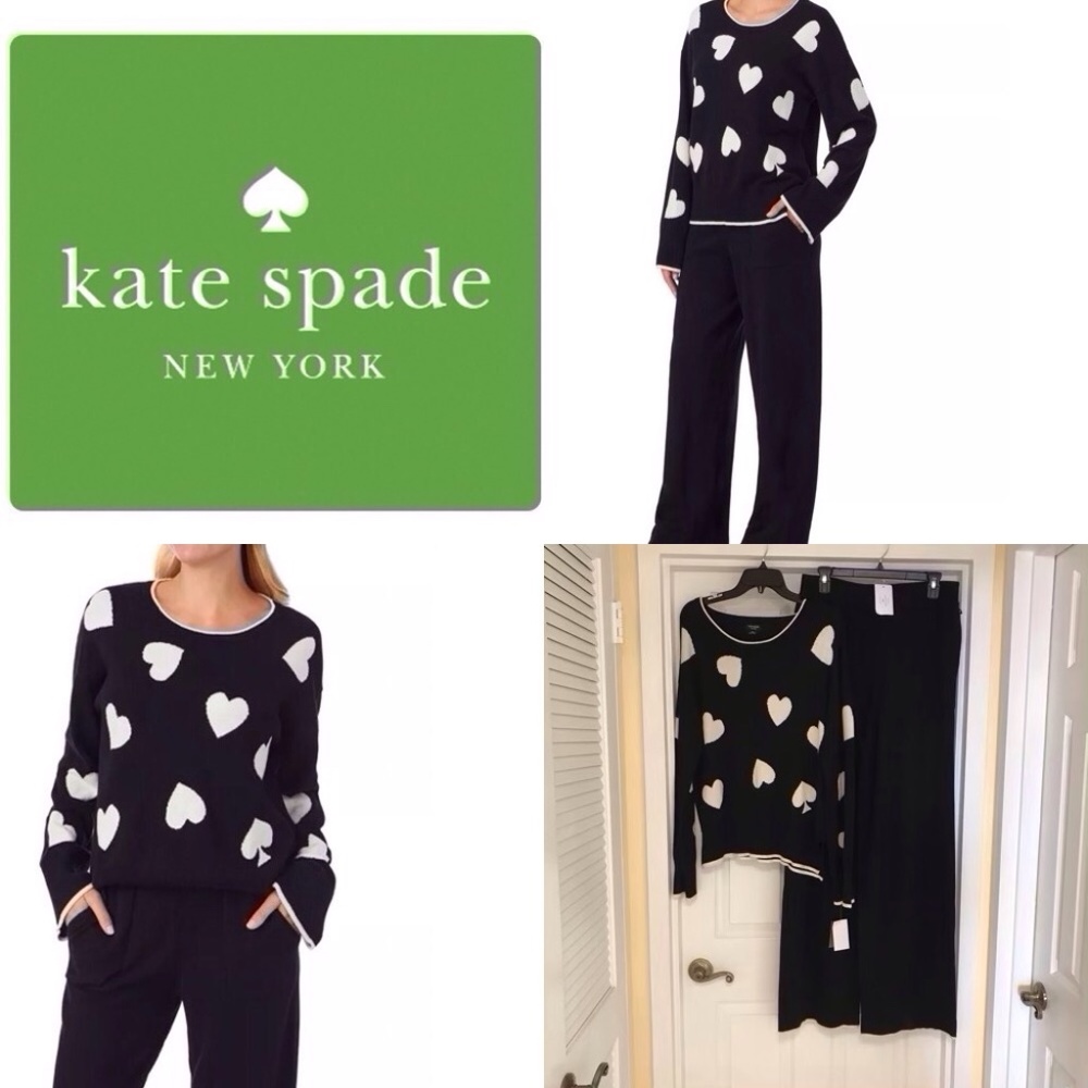 NWT Kate Spade Cotton Blend PJ Set size M